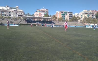 Imatge del partit entre Can Vidalet i CES B | Foto: MA Rodríguez